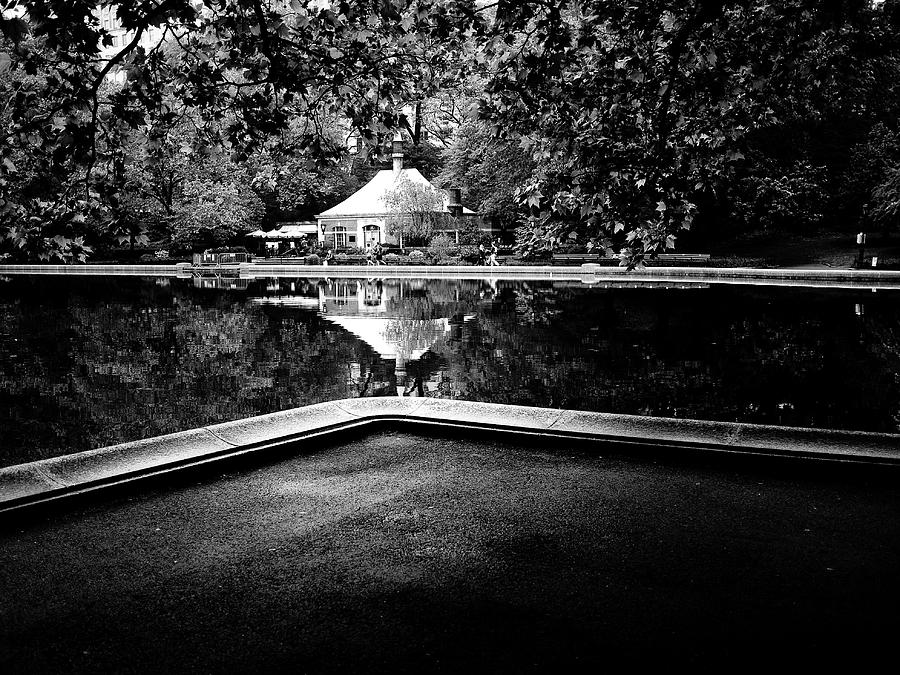 Central Park Pond Photograph by M G Whittingham