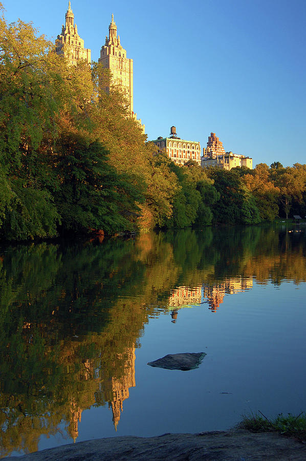 Central Park Refelctions Photograph by James Kirkikis