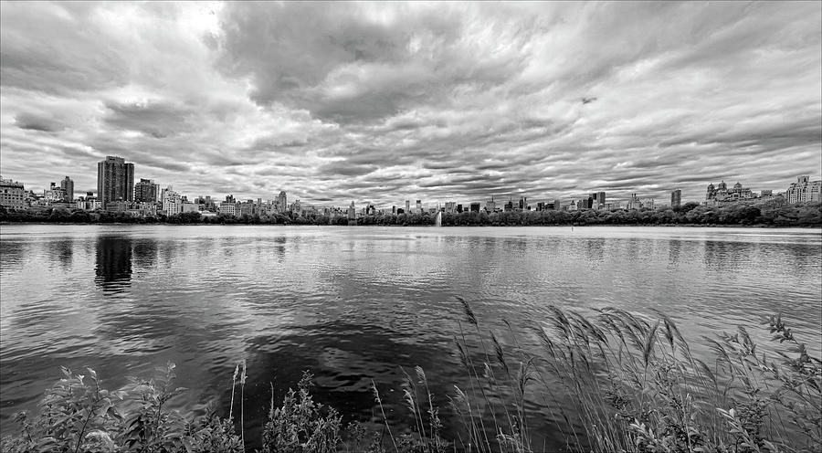 Central Park Reservoir Panorama  Photograph by Robert Ullmann