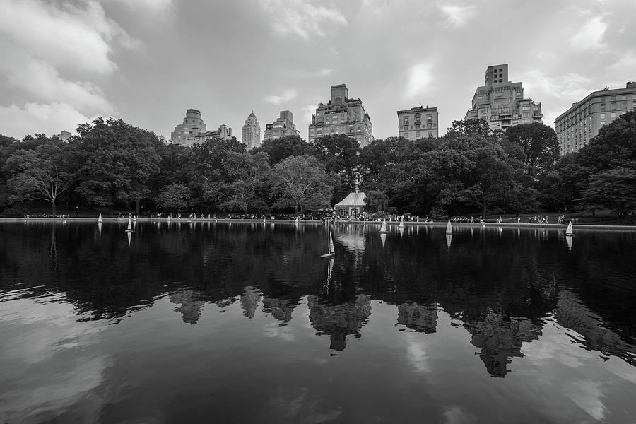 Central Park Sail Boats  Photograph by John McGraw