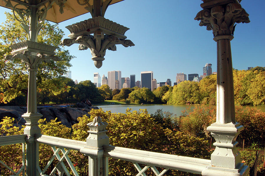 Central Park View Photograph by James Kirkikis