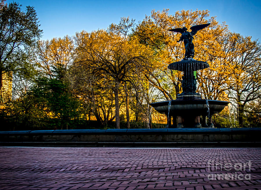 Central Parks Bethesda Fountain Photograph by James Aiken