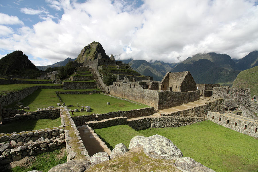 The Central Plaza At Machu Picchu, Peru Photograph by Aidan Moran