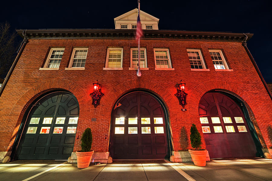 Central Square Fire Station Cambridge MA Photograph by Toby McGuire