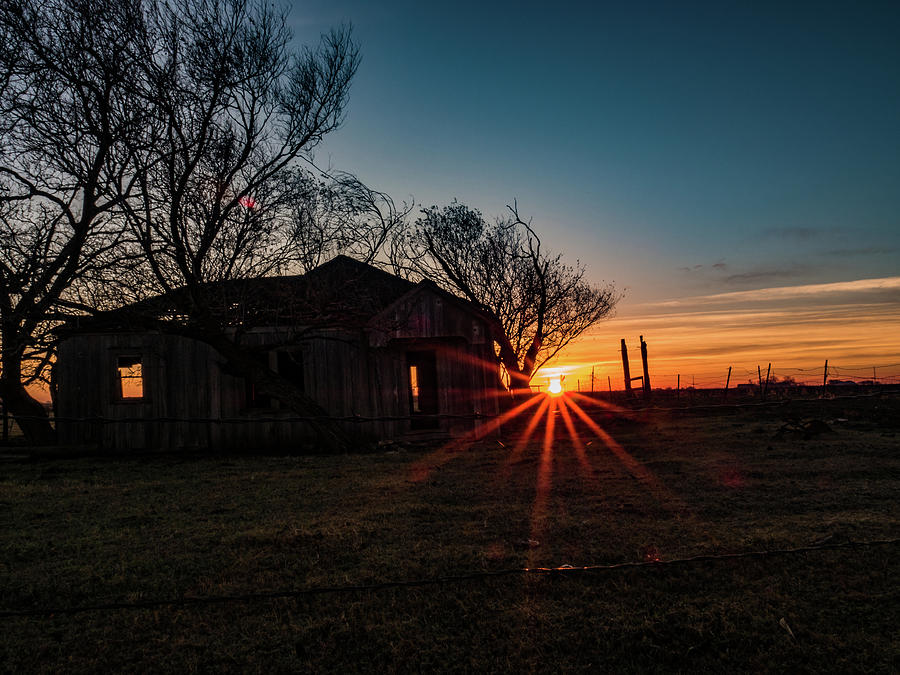 Central Texas Sunrise Photograph by Jerry Connally