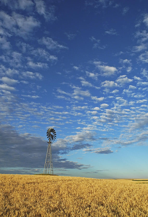 Central Washington Windmill II Photograph by Doug Davidson