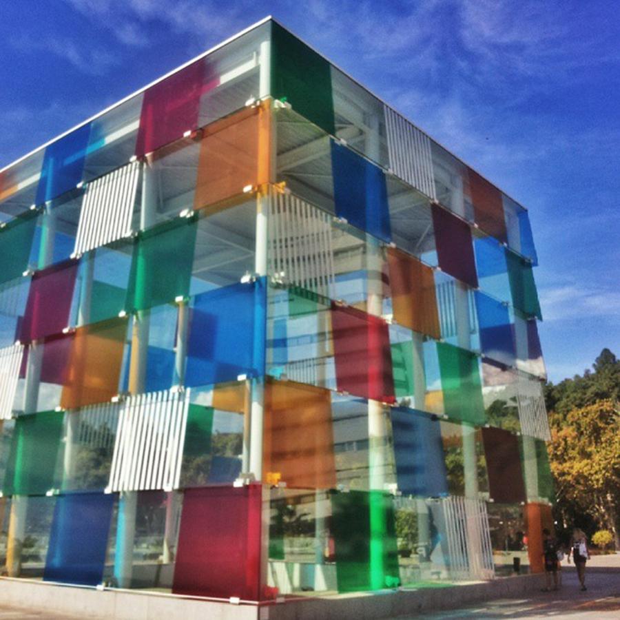 Malaga Photograph - Centre #pompidou #malaga #museo #museum by Carlos Alkmin