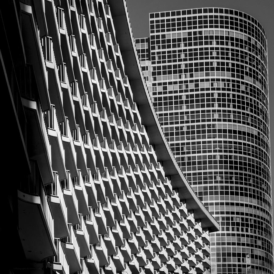 Architecture Photograph - Century Plaza Hotel by Denise Dube