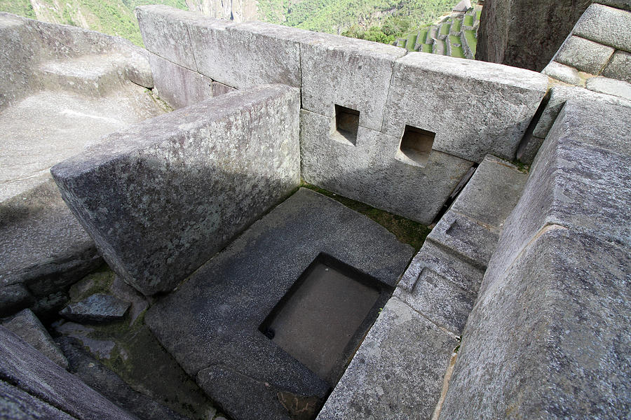 Ceremonial Baths At Machu Picchu Photograph by Aidan Moran