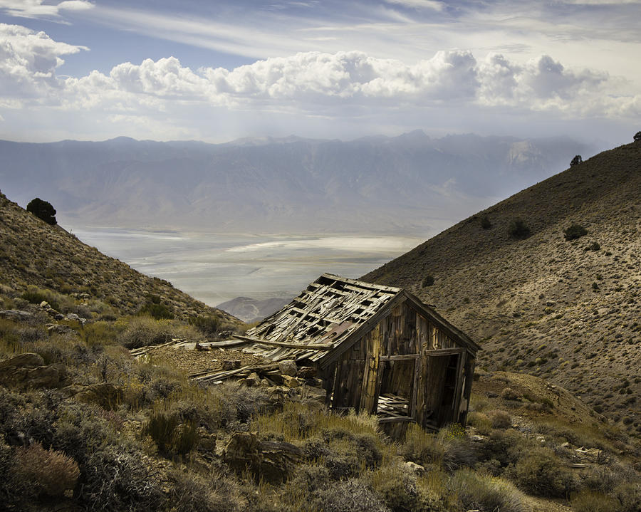 Cerro Gordo Cabin Photograph by Dusty Wynne