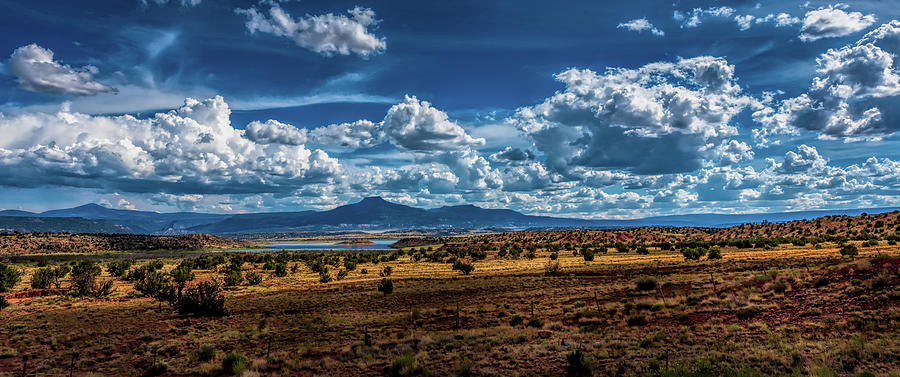 Cerro Pedernal Vista - Panorama Photograph by Paul LeSage