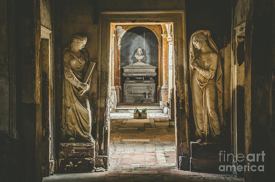 Cemetery Photograph - Certosa Di Bologna by Luca Lorenzelli Cemetery Photograph - Certosa Di Bologna by Luca Lorenzelli
