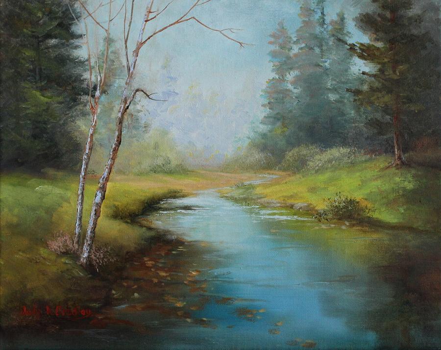Cerulean Blue Stream by Judy Bradley Cerulean Blue Stream by Judy Bradley