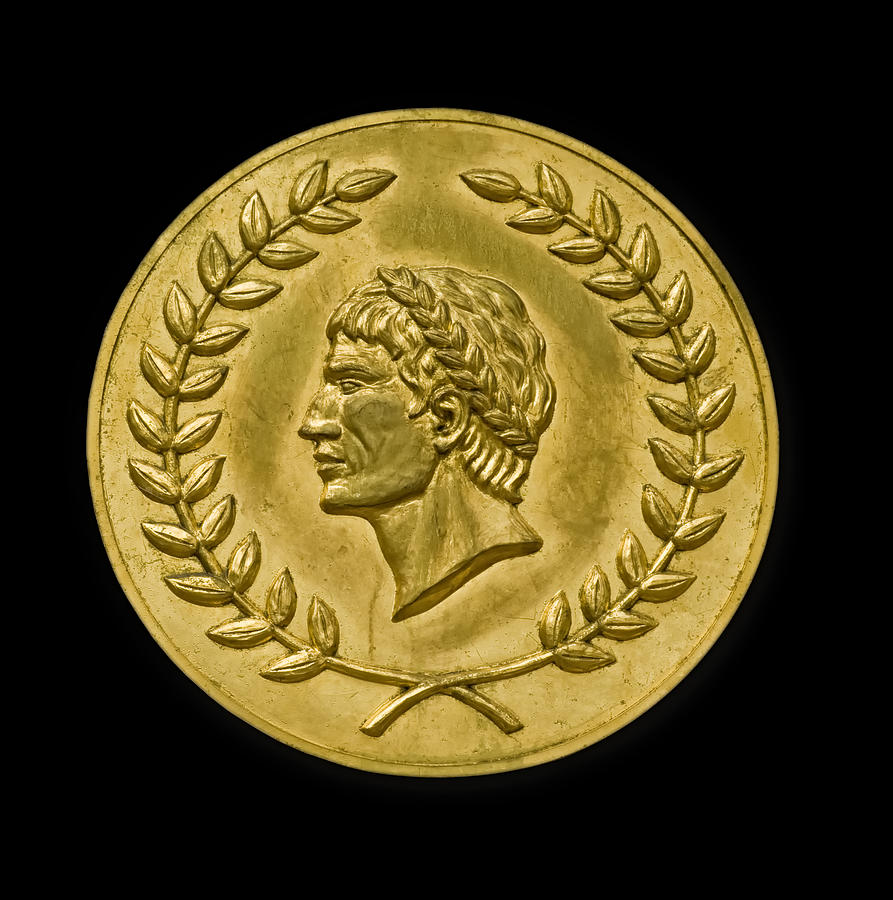  Julius Cesar Roman coin Photograph by Gary Warnimont