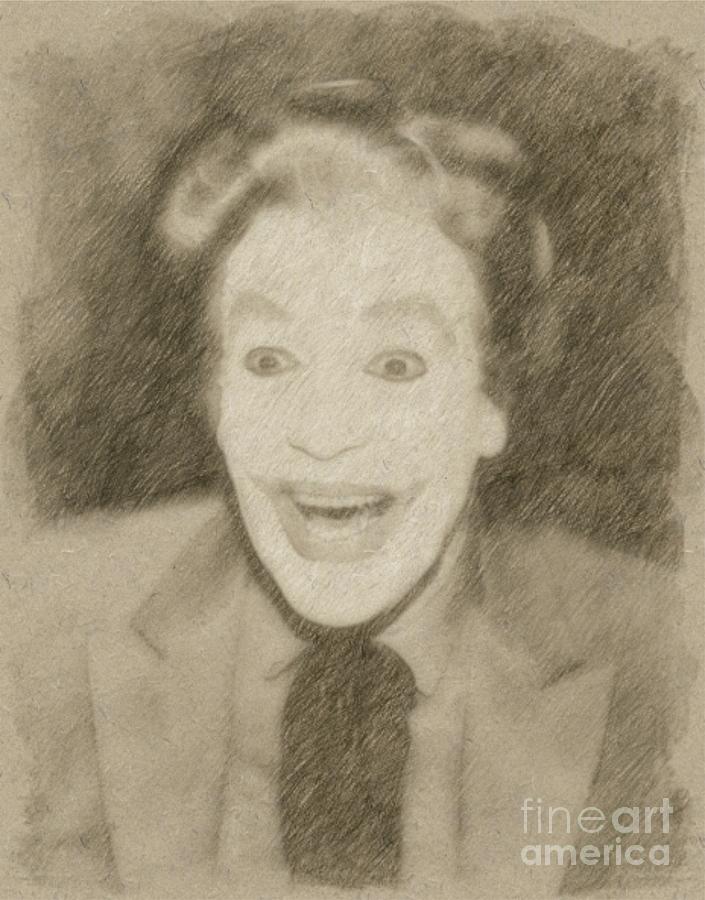 Cesar Romero As The Joker Drawing