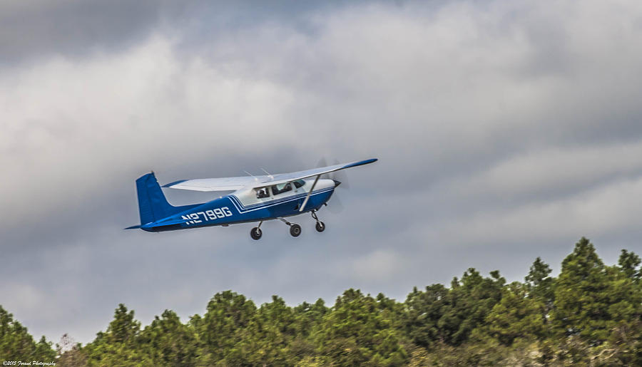 Cessna Takeoff  Photograph by Debra Forand