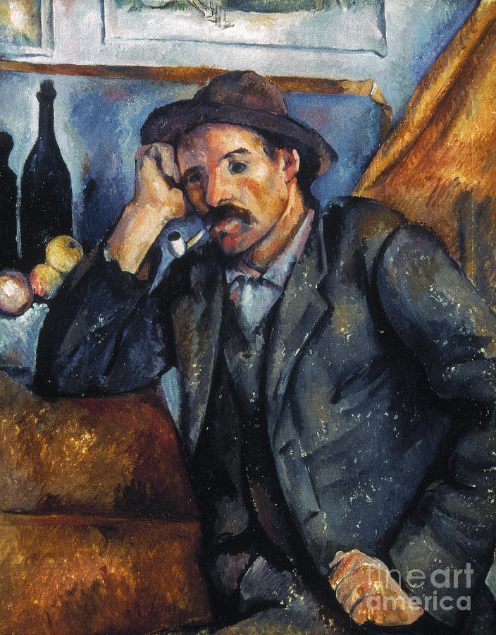 Cezanne: Pipe Smoker, 1900 Photograph by Granger