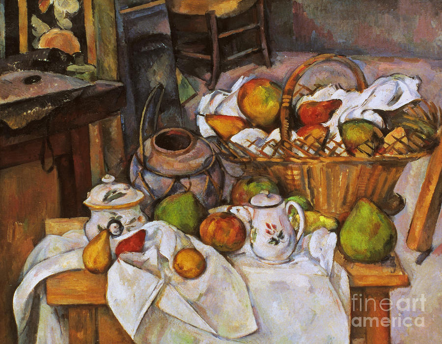 Cezanne: Table, 1888-90 Photograph by Granger