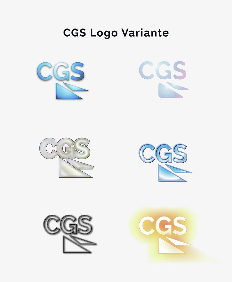 Cgs Logo Variante Color Painting by Bogdan Floridana Oana