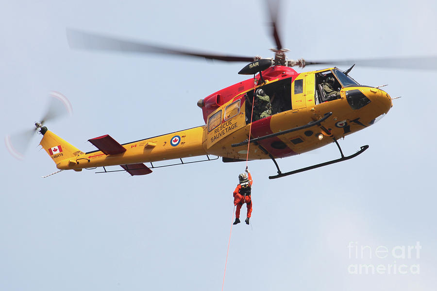 Ch-146 Griffon Of The Canadian Forces Photograph by Timm Ziegenthaler