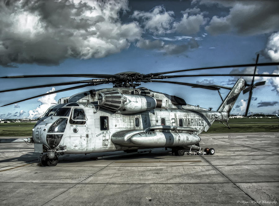 CH-53 Super Stallion Photograph by Ryan Wyckoff