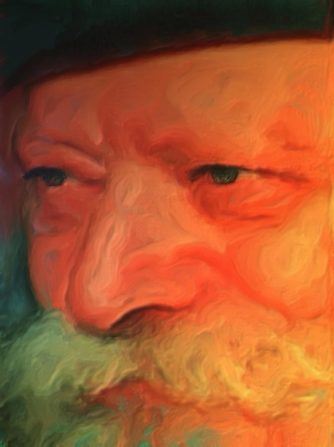 Chabad Lubavitch Rebbe Painting by Exclusive Canvas Art