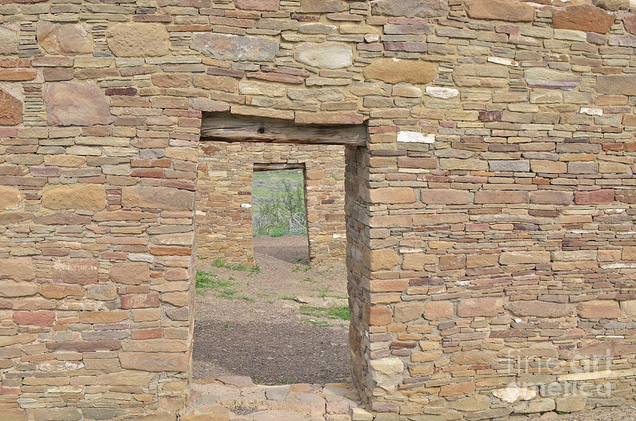 Chaco Canyon Doors Photograph by Debby Pueschel