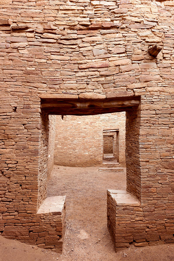 Chaco Canyon Doorways 2 Photograph by Carl Amoth