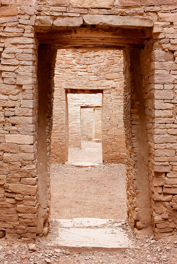 Chaco Canyon Doorways 3 Photograph by Carl Amoth