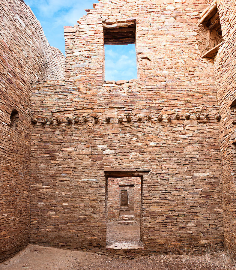 Chaco Canyon Doorways 4 Photograph by Carl Amoth
