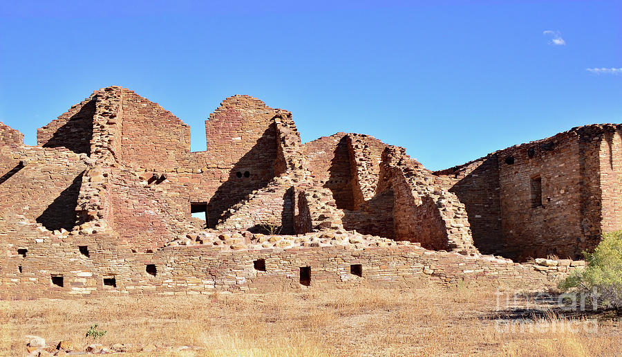 Chaco Ruins  Photograph by Debby Pueschel