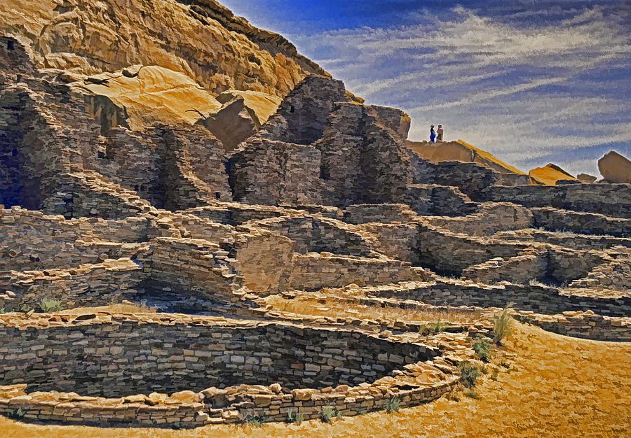 Chaco Ruins Photograph by Dennis Cox