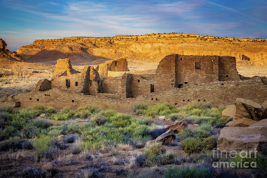 Architecture Photograph - Chaco Ruins by Inge Johnsson