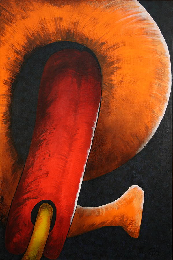 Chain 2 Painting by Paul Amaranto