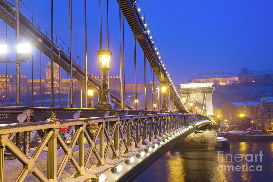 Chain Bridge,  Budapest Photograph by Anastasy Yarmolovich