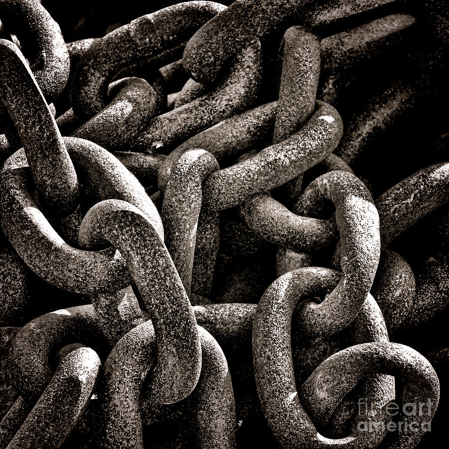 Ring Photograph - Chained  by Olivier Le Queinec