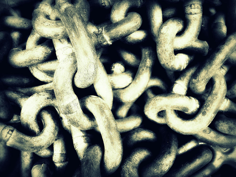 Chains #2 Photograph by Carol Senske