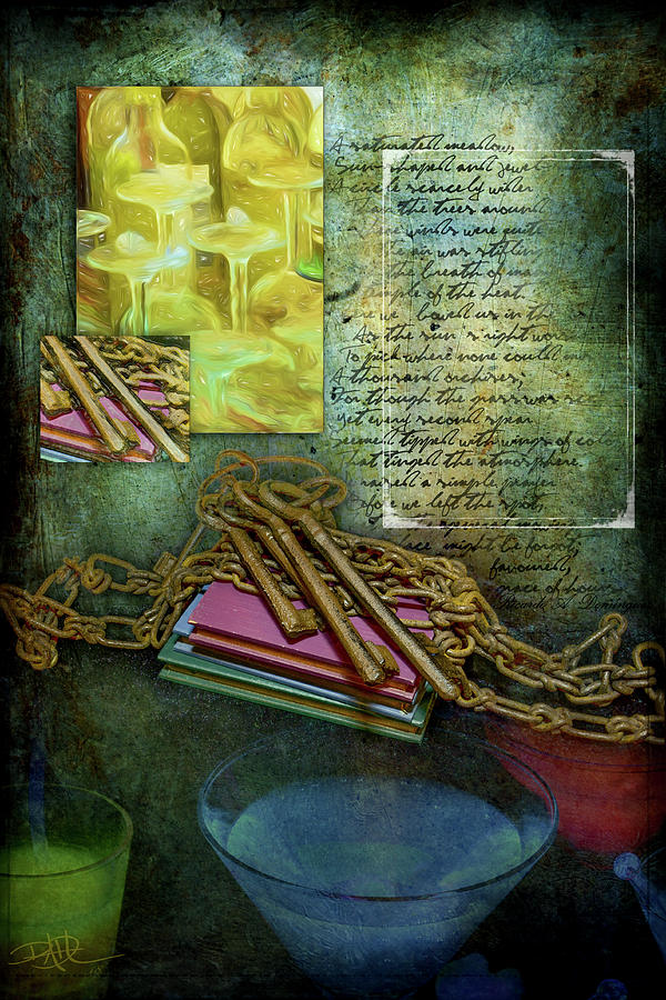 Chains, poetry and spirits Digital Art by Ricardo Dominguez