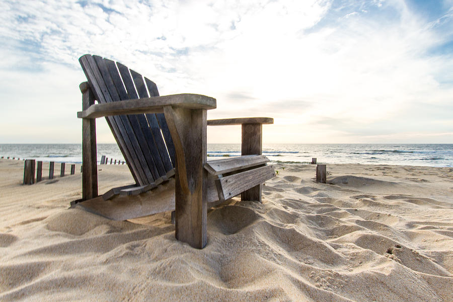 Chair By The Sea Photograph