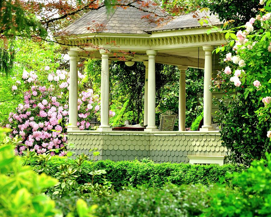 Chair On The Porch Photograph by Jerry Sodorff