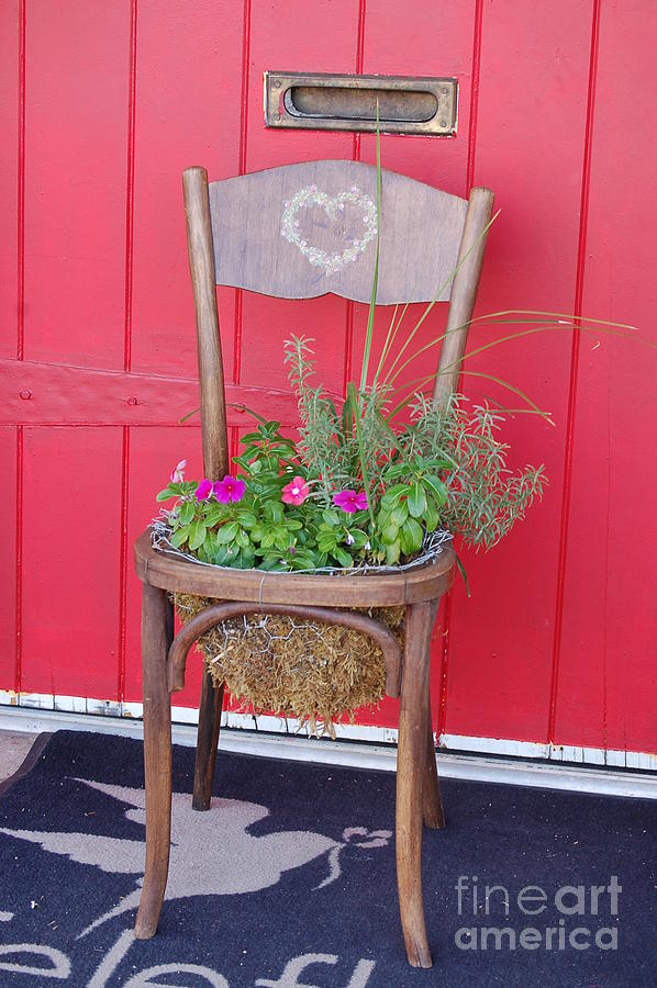 Chair Planter by Frank Stallone Chair Planter by Frank Stallone