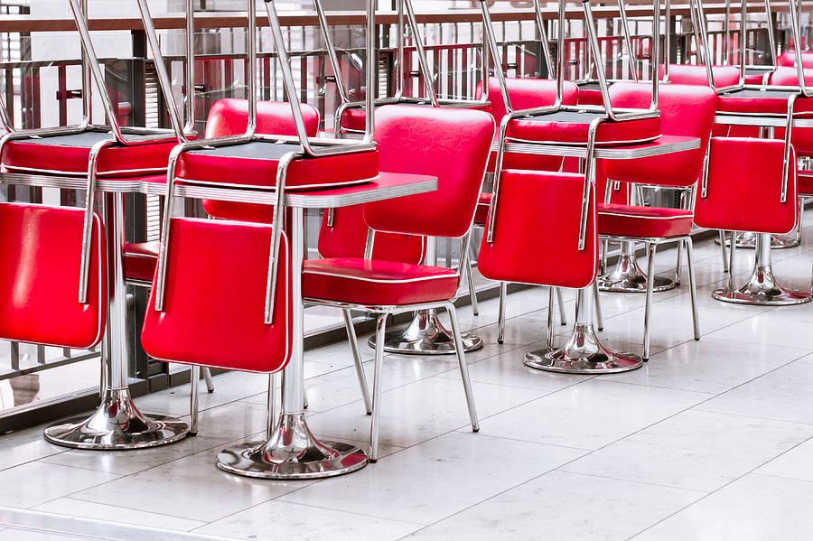Business Photograph - Chairs and tables by Tom Gowanlock