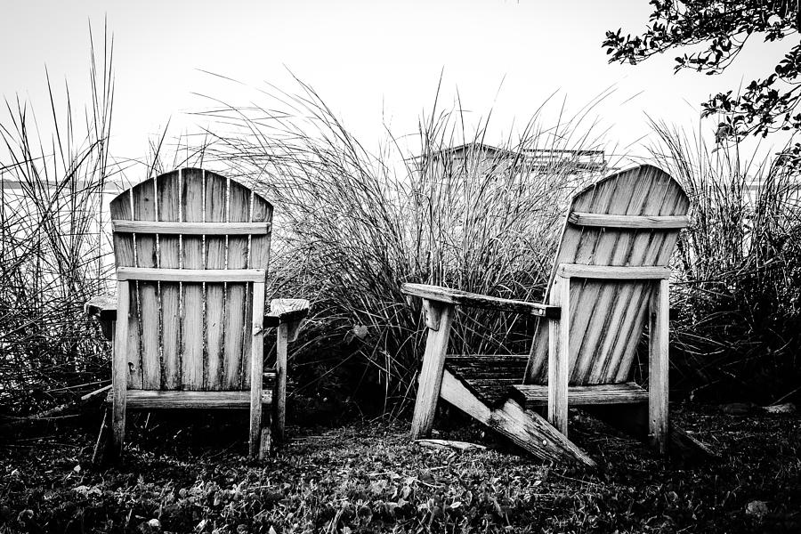 Chairs for Two Photograph by Eddy Mann