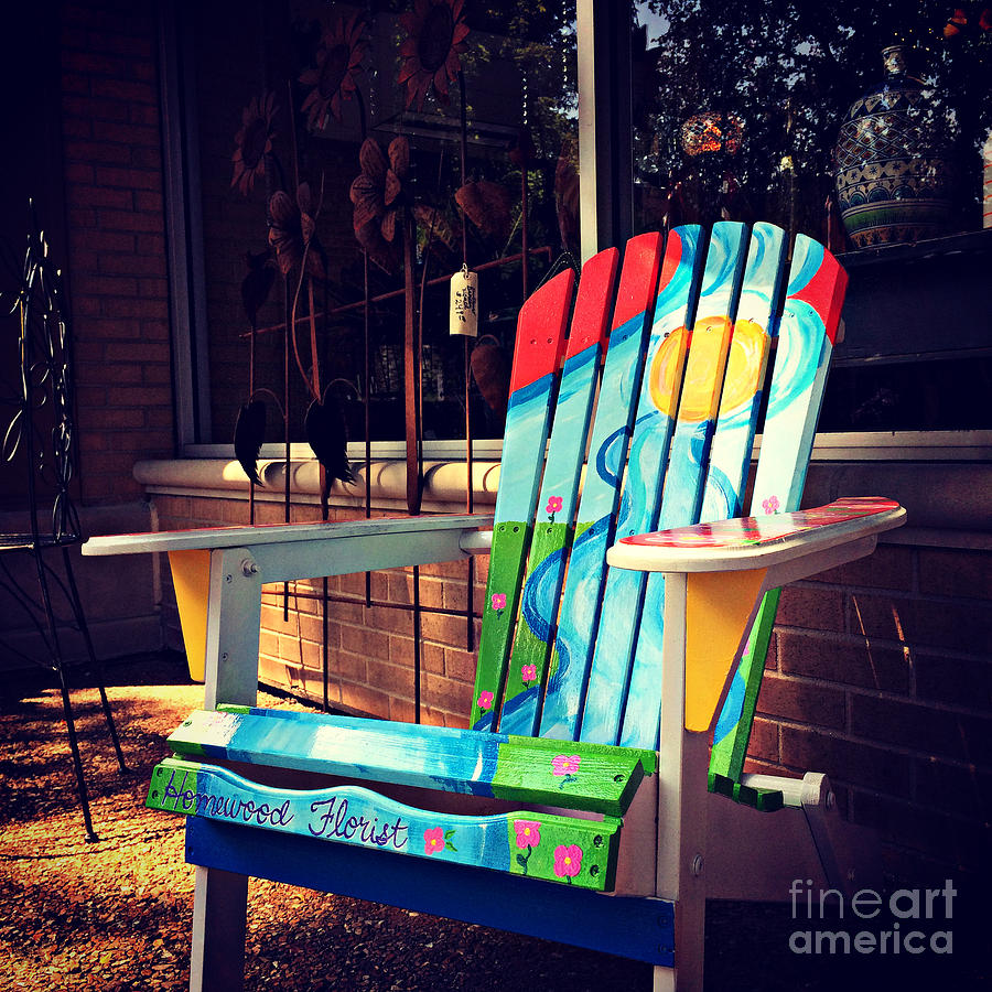 Chairs With A Purpose Photograph by Frank J Casella