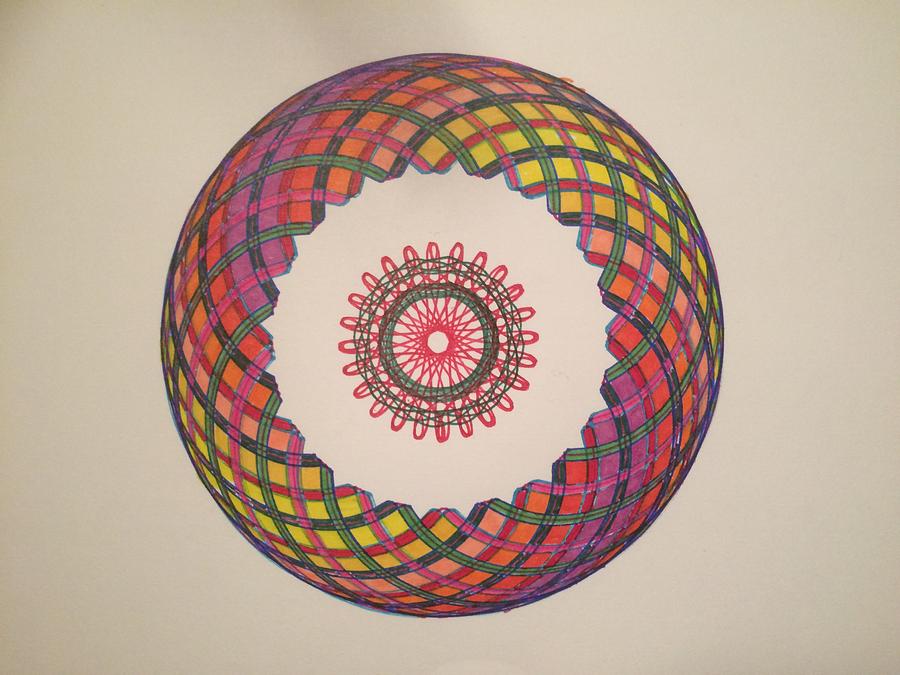 Chakra study 1 Mixed Media by Steve Sommers Chakra study 1 Mixed Media by Steve Sommers