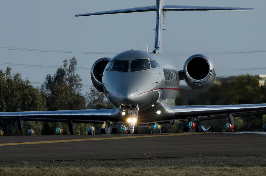 Challenger 300 Photograph by James David Phenicie