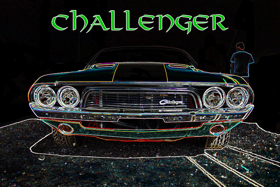 Challenger wallhanger Digital Art by Darrell Foster
