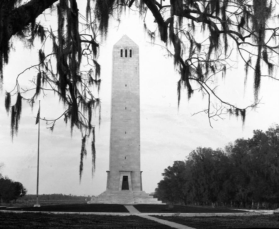 Battlefield Photograph - Chalmette Battlefield Monument by Crescent City Collective Battlefield Photograph - Chalmette Battlefield Monument by Crescent City Collective