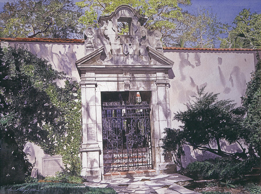 Chalon Gate Painting by David Lloyd Glover