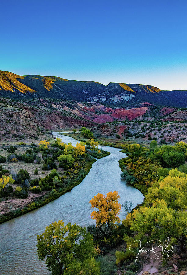 Chama River Valley Photograph by John Vigil